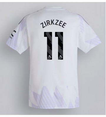 Manchester United Joshua Zirkzee #11 Replika Udebanetrøje 2025-26 Kortærmet